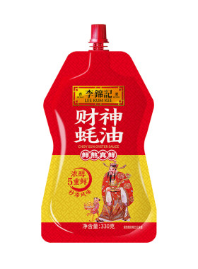 李锦记财神蚝油330g挤挤袋装