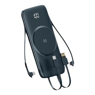 Magsafe磁吸充电宝20000毫安超级快充22.5W自带四线支架 移动电源