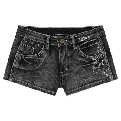 韩国直邮新款百搭紧身辣妹超短裤