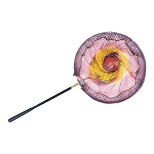 短节抄网杆套装组合全套超短鲫鱼超轻小号便携折叠头鱼具用品大全