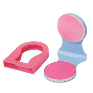 一次性染发粉饼儿童不掉色神器小女孩染发笔彩色头发女童便携舞台