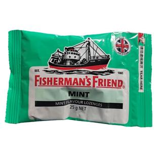 英国产渔夫之宝柑橘西柚味甜青柠檬特强薄荷原味润喉糖25克*5袋