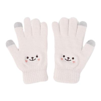 手套秋冬季女保暖可触屏棉手