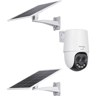 【新品】普联TP-LINK摄像头4g双板太阳能监控无网室外全彩6C2XLH