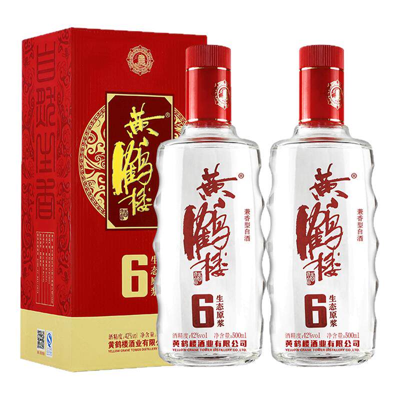 黄鹤楼酒生态原浆6兼香型42度