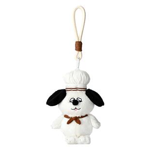 山莫花生漫画经典PEANUTS蒙脸史努比书包包挂件毛绒可爱玩偶挂饰