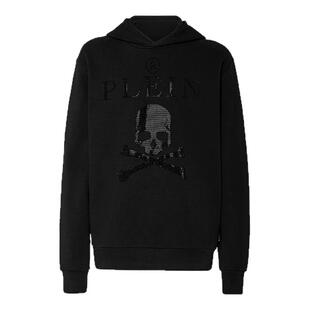 PHILIPP PLEIN 男女同款骷髅连帽卫衣