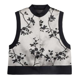 JINYU矜羽（夏意）刺绣新中式国风时尚流行复古老钱风马甲