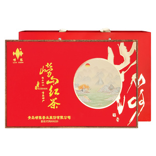 崂山红茶礼盒浓香型2025新茶叶养胃红茶叶青岛特产中秋礼盒装送礼