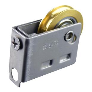 迪福德 828型铝合金门窗滑轮不锈钢铝窗户推拉窗滚珠轴承铜单轮子