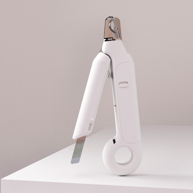 猫咪指甲剪磨甲器LED灯照血线狗狗指甲剪刀剪钳跨境热销款