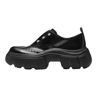 思加图英伦风厚底增高JK牛津鞋女