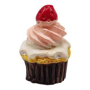 Mkop洞洞鞋配饰鞋扣配件立体草莓蛋糕鞋花装饰扣适配Cross/Crocs