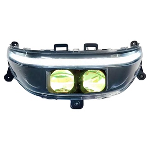 金箭F60TS/F850TS透镜大灯总成LED双光矩阵F60S激光APP插头直上罩