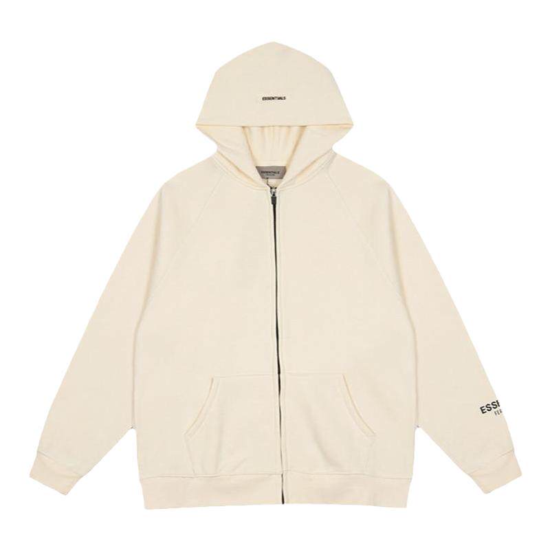FEAR OF GOD FOG复线ESSENTIALS高街宽松开衫连帽卫衣拉链外套潮