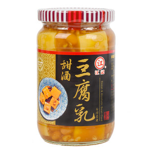台湾进口江记甜酒豆腐乳380g梅子下稀饭早餐配菜佐餐火锅拌饭酱料