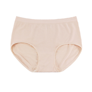 AB内衣圣桑蚕蛹蛋白抑菌内裤薄爽透气中腰莫代尔无缝面膜女裤E786