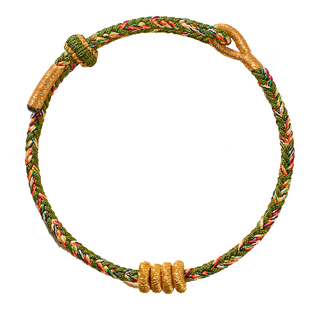 庆祥泰马年本命年红绳手链女编织手绳易烊千玺小小的我刘春和同款