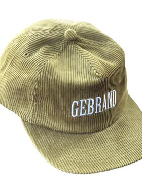 gebrand复古平檐帽男女