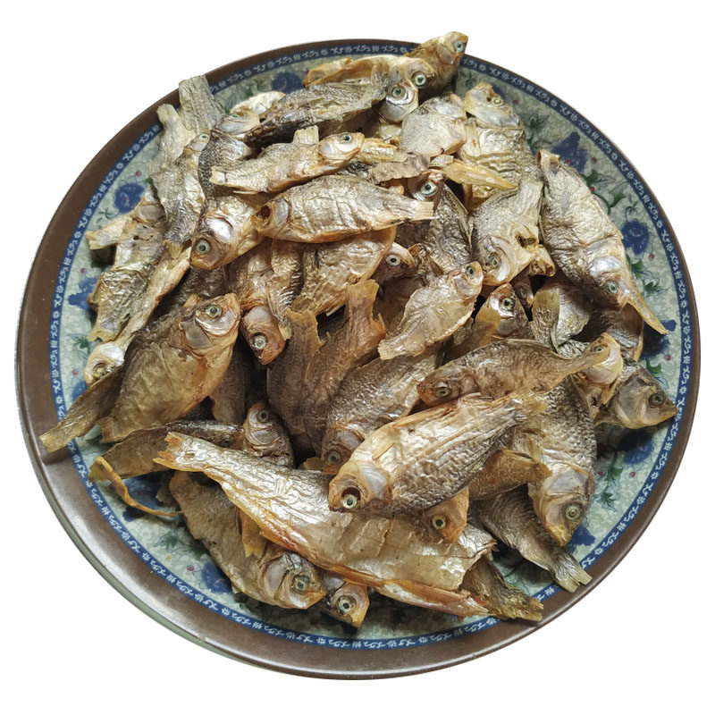 湖南特产风干小干鱼鲫鱼干渔家自晒制腊咸鱼淡水小鱼干干货