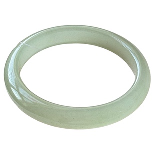 纯天然东陵玉手镯晴水绿油青色玉镯子远山黛女款和田玉平替送女友