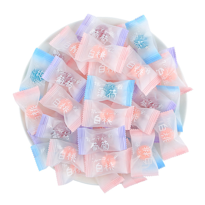 亲劲水果硬糖白桃味柠檬味