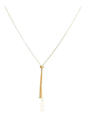 One钛钢钛钢盒子链女流苏项链