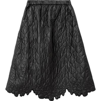 【播奥莱】播秋冬新品气泡感压纹唯美花边裙摆半裙女BDP4BD1435