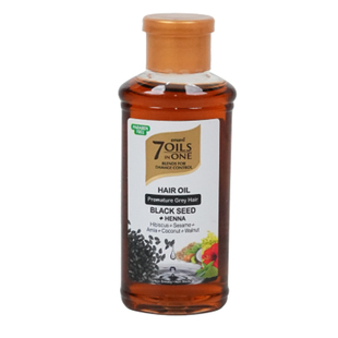 Emami7oils in one 黑种草籽养发护发精油头皮护理液修护受损柔顺