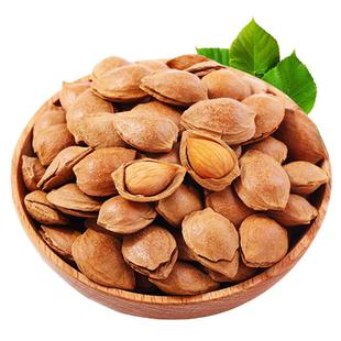 新疆特产杏核开口小银杏500g坚果杏仁开口杏原味休闲零食五香干果