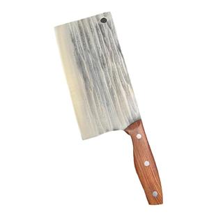 手工锻打斩切刀9铬18钼钒钢 鸡鸭鱼档口专用菜刀 中式厨师文武刀