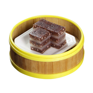 整箱 400g椰汁红豆糕【四师姐】传统糕点 广东早茶广式点心20包