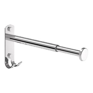 不锈钢衣架收纳神器整理架免打孔阳台壁挂多功能伸缩挂杆晾衣架子