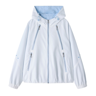 雅静靓衣2026年春季新款马卡龙色时尚印花女外套休闲风短外套女装