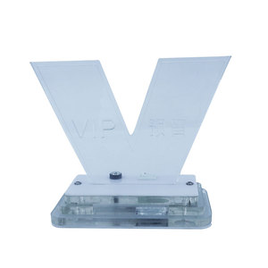 led发光酒吧vip预留创意亚克力