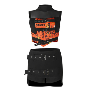 女团演出服韩舞服装爵士舞蹈服装kpop打歌服成人嘻哈跳舞服练功服