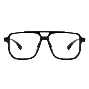 川久保玲复古双梁透明眼镜框男大脸素颜超轻近视眼睛框镜架女9221