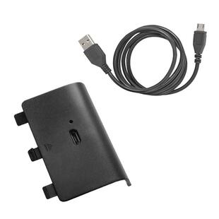 适用于微软Xbox One无线手柄充电组套装2400mah大容量充电镍氢电池xbox one手柄电池+xbox one充电线周边配件