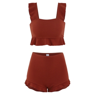 泳衣女款分体保守遮肚显瘦2026年新款爆款纯欲风遮肉泡温泉高级感