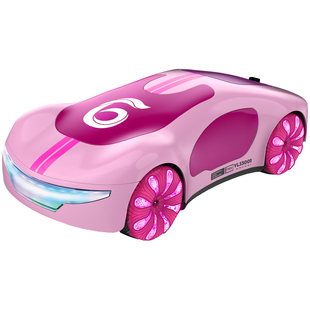 多巴胺粉EV新能源概念遥控车跑马灯喷雾手势感应儿童高档玩具礼盒