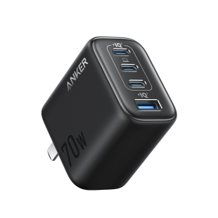 【苹果全家桶】Anker安克满速充Max70w适用IPhone17ProMax手机Macbook充电器45W氮化镓PD快充头65w多口苹果16