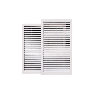 铝合金橱柜门通风口厨房透气18板用衣柜门格栅百叶窗通风系统定制