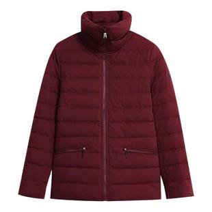 伦敦雾秋冬新款立领羽绒服女短款气质休闲简约保暖舒适小个子外套