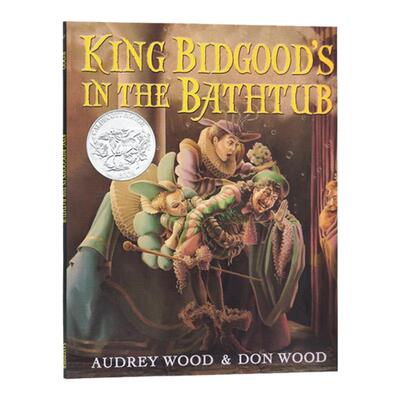 现货King bidgood's in the bathtub 英文绘本 浴缸里的国王 英文原版 廖彩杏书单 凯迪克奖作品 儿童启蒙读物 英文原版英语书籍