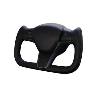 T9电研社特斯拉方向盘yoke原厂model3/Y新款半幅方向盘改装配件