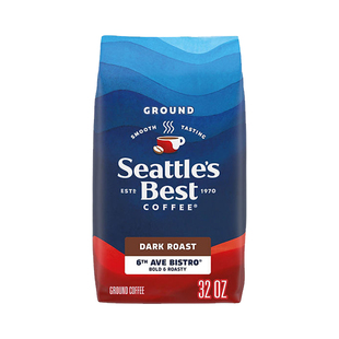 美国直邮 Seattle's Best西雅图超佳阿拉比卡咖啡粉4级深烘焙907g