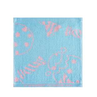 25x25迷你竹纤维小方巾 洗脸毛巾比纯棉全棉软擦女士儿童专用手帕