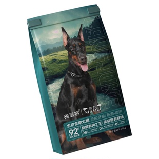 柏曼狼居客狗粮20斤装冻干泰迪柯基博美比熊成犬幼犬通用型狗食