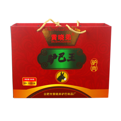 肥东石塘正宗黄晓弟驴巴驴肉礼盒