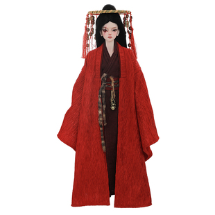 官方正版4分bjd娃娃Heyi鹤一关节可动玩偶龙魂中式古装bjd人偶男